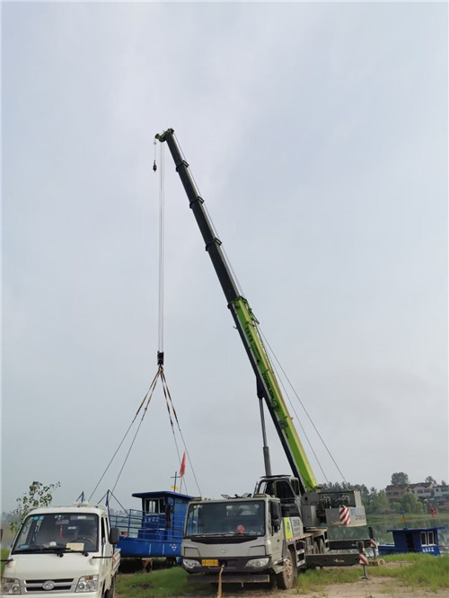 临夏桥梁建设吊装案例