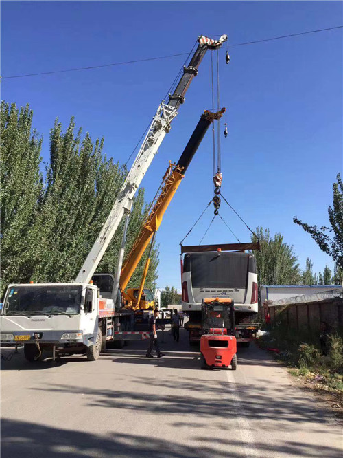 临夏港口集装箱搬运案例